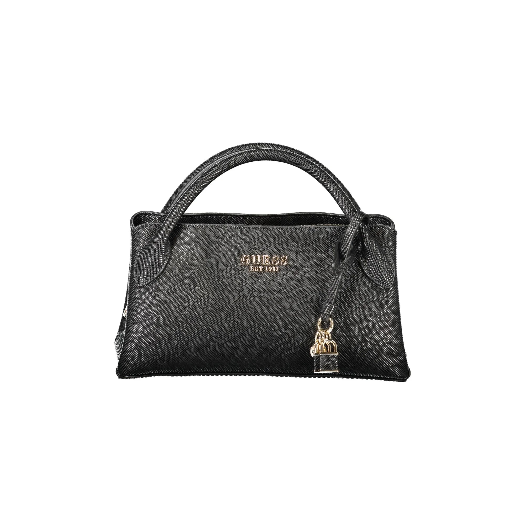Guess Jeans Borsa a Tracolla Donna Nera Logo Borse Nero - foto prodotto